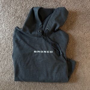 Youth S Ford Bronco Gray Hoodie